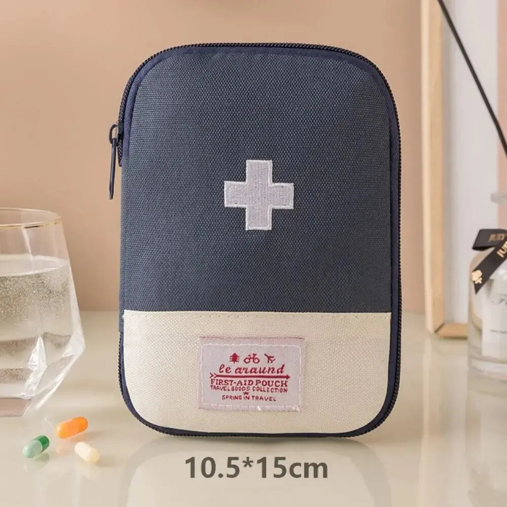 First Aid Kit Pouch Home Medicine Storage Bag Suitable For Outdoor Travel Medical Bag Home Rescue Emergency Survival Kit