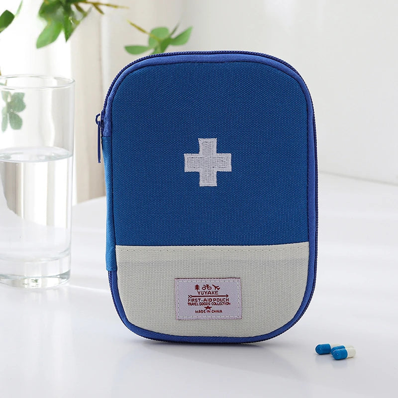 First Aid Kit Pouch Home Medicine Storage Bag Suitable For Outdoor Travel Medical Bag Home Rescue Emergency Survival Kit