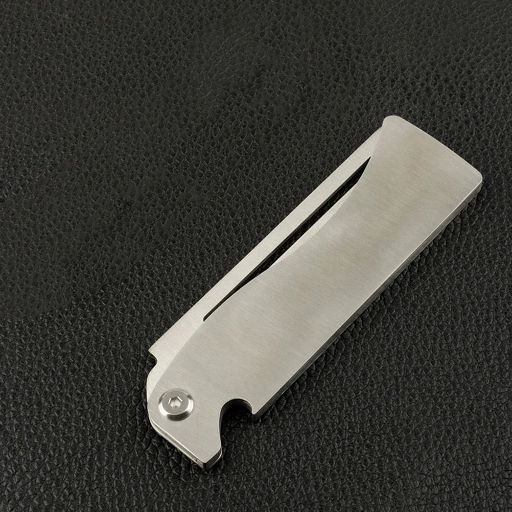 Stainless Steel Folding Comb for Men Pocket Travel Beard Mustache Portable Anti-Static Grooming Styling Silver L