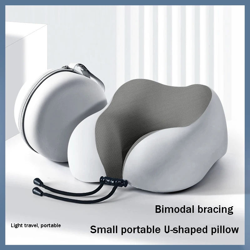 Travel Portable U-shaped Pillow Car Train Aircraft Neck Pillow Car Sleeping Support To Protect Cervical Pillow Comfortable Sleep