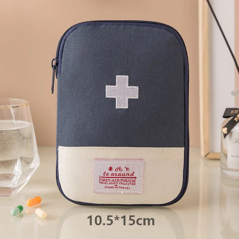 First Aid Kit Pouch Home Medicine Storage Bag Suitable For Outdoor Travel Medical Bag Home Rescue Emergency Survival Kit