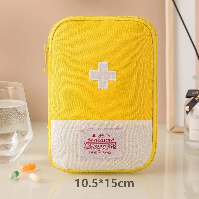 First Aid Kit Pouch Home Medicine Storage Bag Suitable For Outdoor Travel Medical Bag Home Rescue Emergency Survival Kit